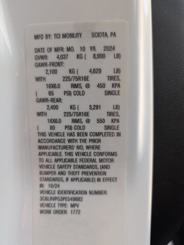 2023 Ram WHEELCHAIR VANS PROMASTER Johnstown NY