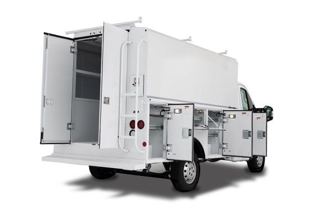 2023 Reading Aluminum Enclosed Bodies for Van and Low Cab Forward Chassis