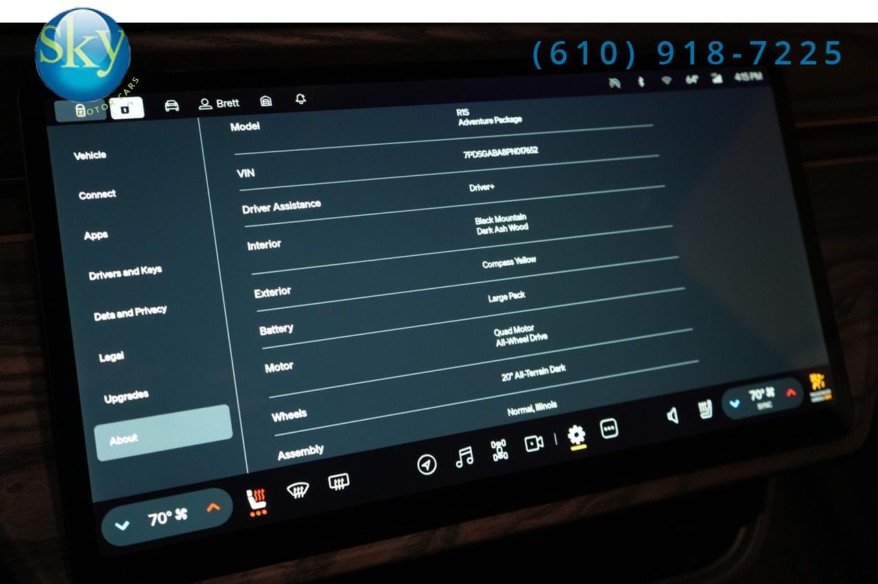 2023 Rivian R1S AWD Quad-Motor Large Pack Adventure West Chester PA