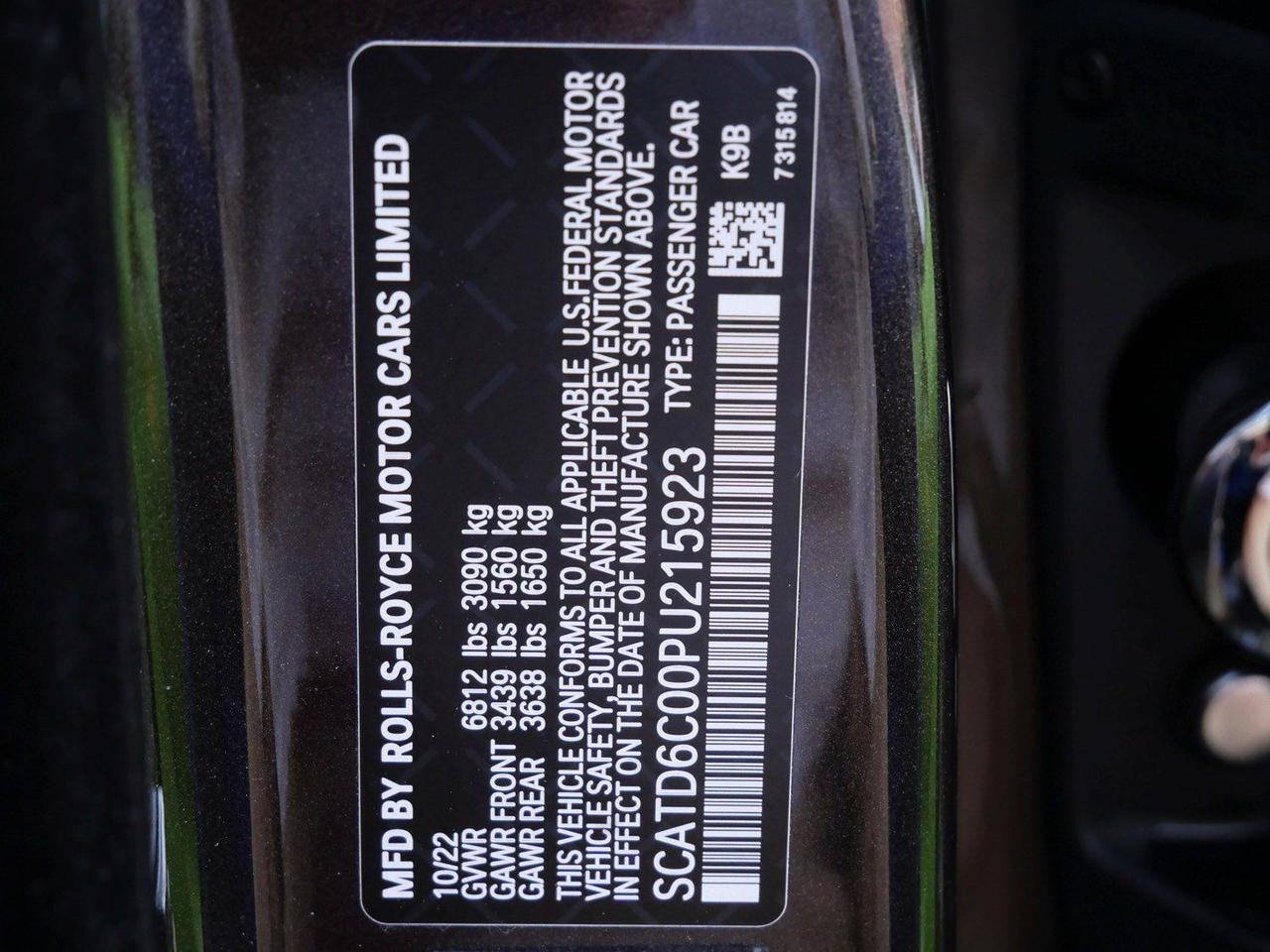 2023 Rolls-Royce Ghost Black Badge Black Badge Lawrence KS