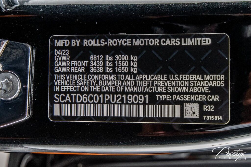 2023 Rolls-Royce Ghost Black Badge North Miami Beach FL