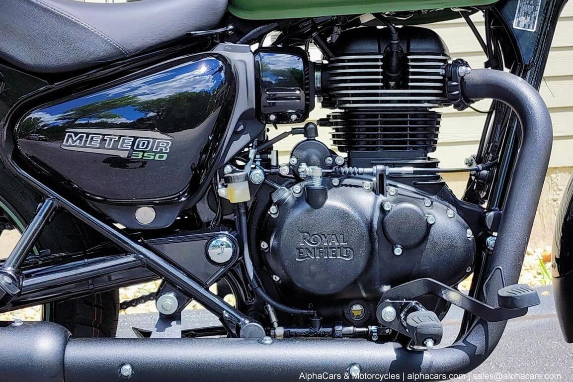 2023 Royal Enfield Meteor 350 Fireball Matte Green Boston MA