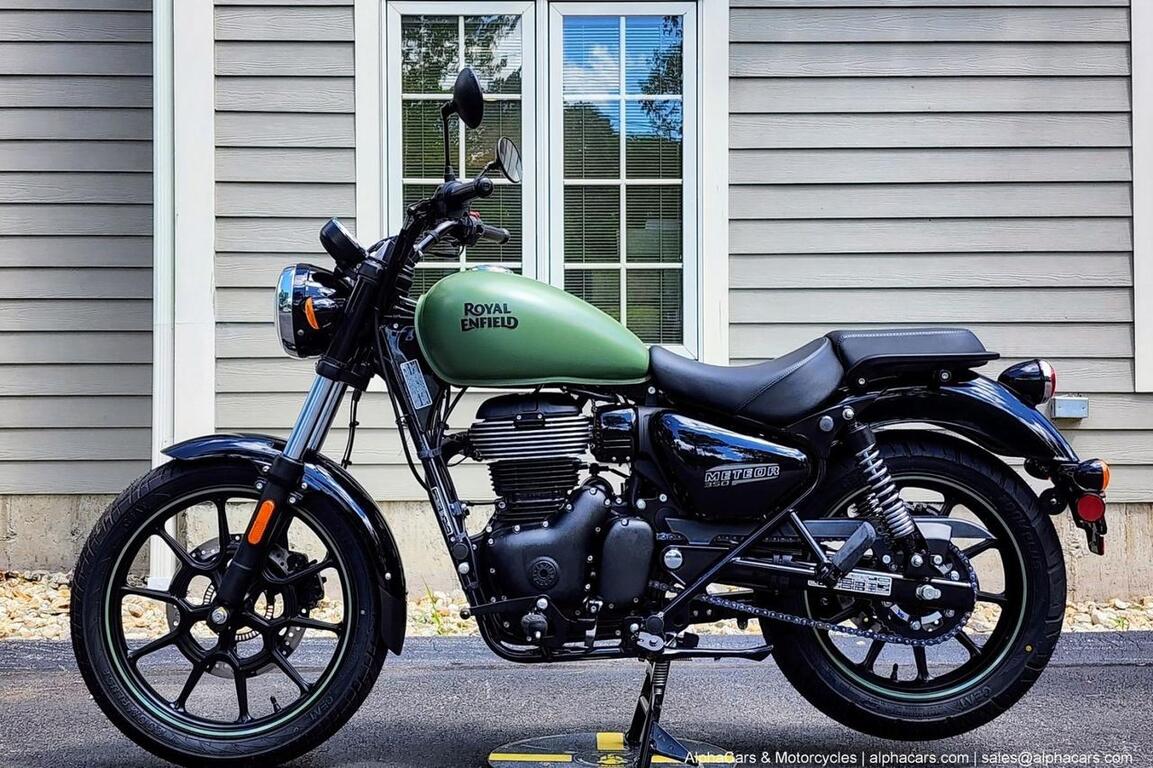 2023 Royal Enfield Meteor 350 Fireball Matte Green Boston MA