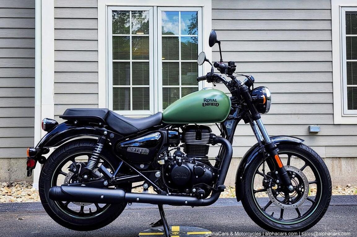 2023 Royal Enfield Meteor 350 Fireball Matte Green Boston MA