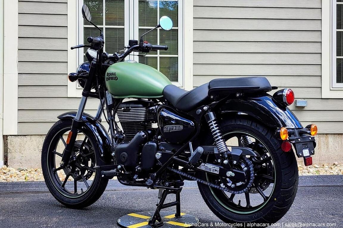 2023 Royal Enfield Meteor 350 Fireball Matte Green Boston MA