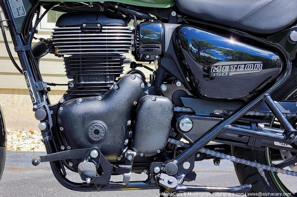2023 Royal Enfield Meteor 350 Fireball Matte Green Boston MA