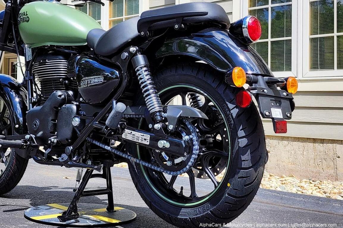 2023 Royal Enfield Meteor 350 Fireball Matte Green Boston MA