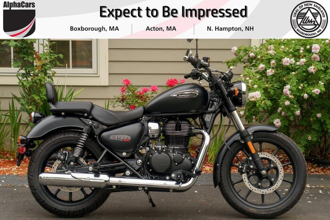 2023 Royal Enfield Meteor 350 Stellar Black Boxborough, MA 41752602
