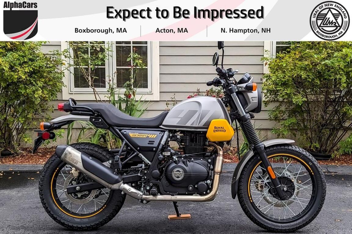 2023 Royal Enfield Scram 411 Graphite Yellow Boxborough, MA 48873718