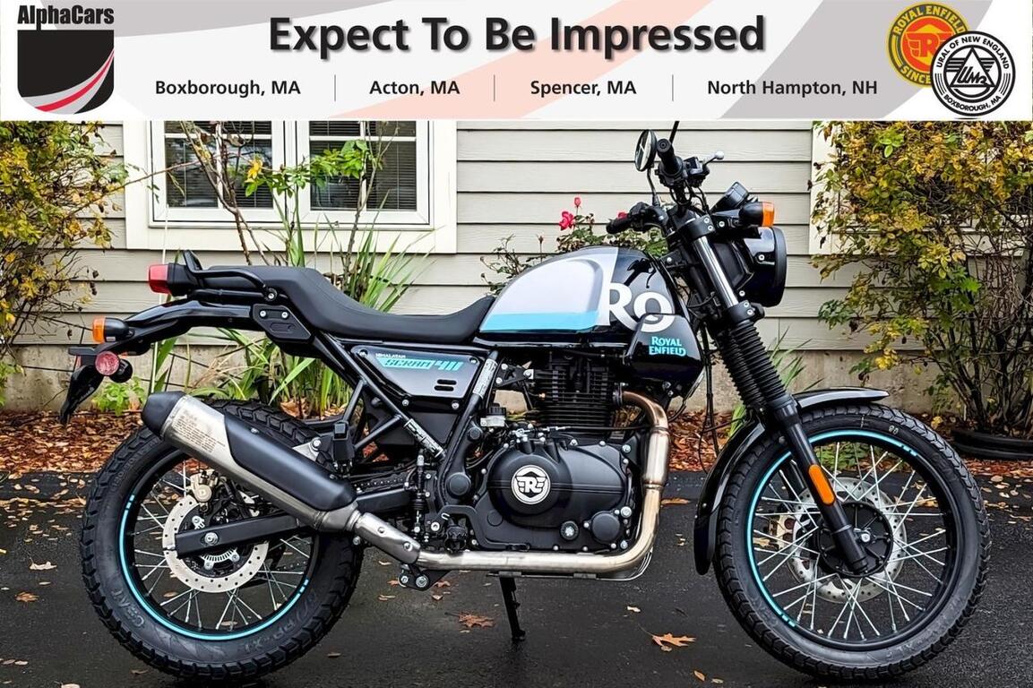 2023 Royal Enfield Scram 411 Silver Spirit Boston MA