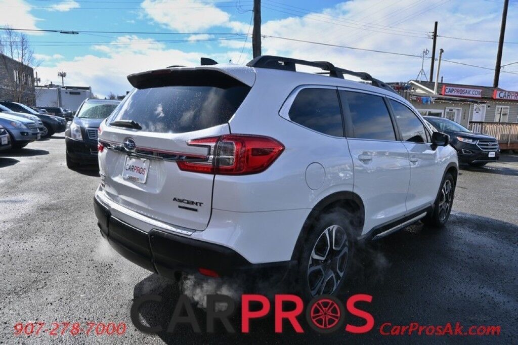 2023 Subaru Ascent Limited - AWD - Technology Pkg - Front & Rear Heated Leather Seats - Heated Steering Wheel - Panoramic Sunroof - Harman Kardon Speakers - Navigation - Bluetooth - Apple CarPlay & Android Auto - 3rd Row - Seats 6 - Power Liftgate - 1 Owner Anchorage AK