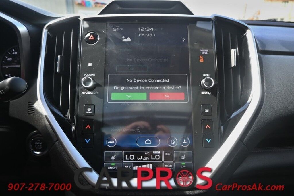 2023 Subaru Ascent Limited - AWD - Technology Pkg - Front & Rear Heated Leather Seats - Heated Steering Wheel - Panoramic Sunroof - Harman Kardon Speakers - Navigation - Bluetooth - Apple CarPlay & Android Auto - 3rd Row - Seats 6 - Power Liftgate - Keyless Start & Ent Anchorage AK