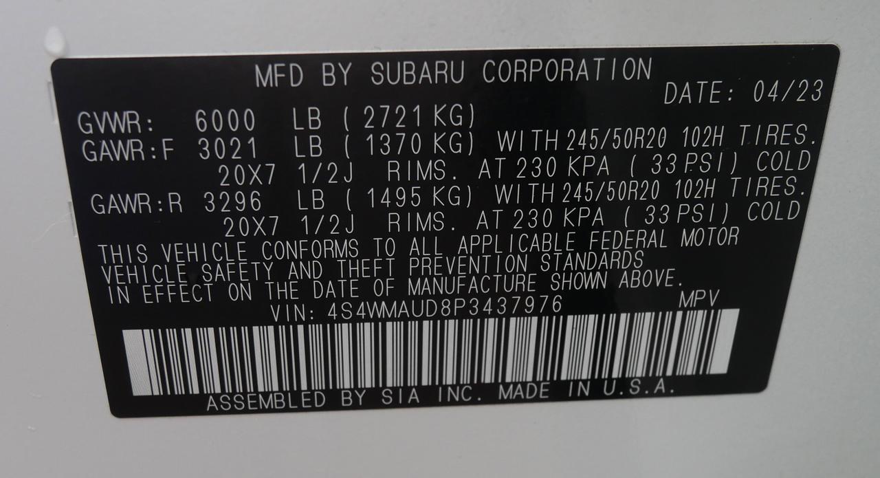2023 Subaru Ascent Limited San Juan TX