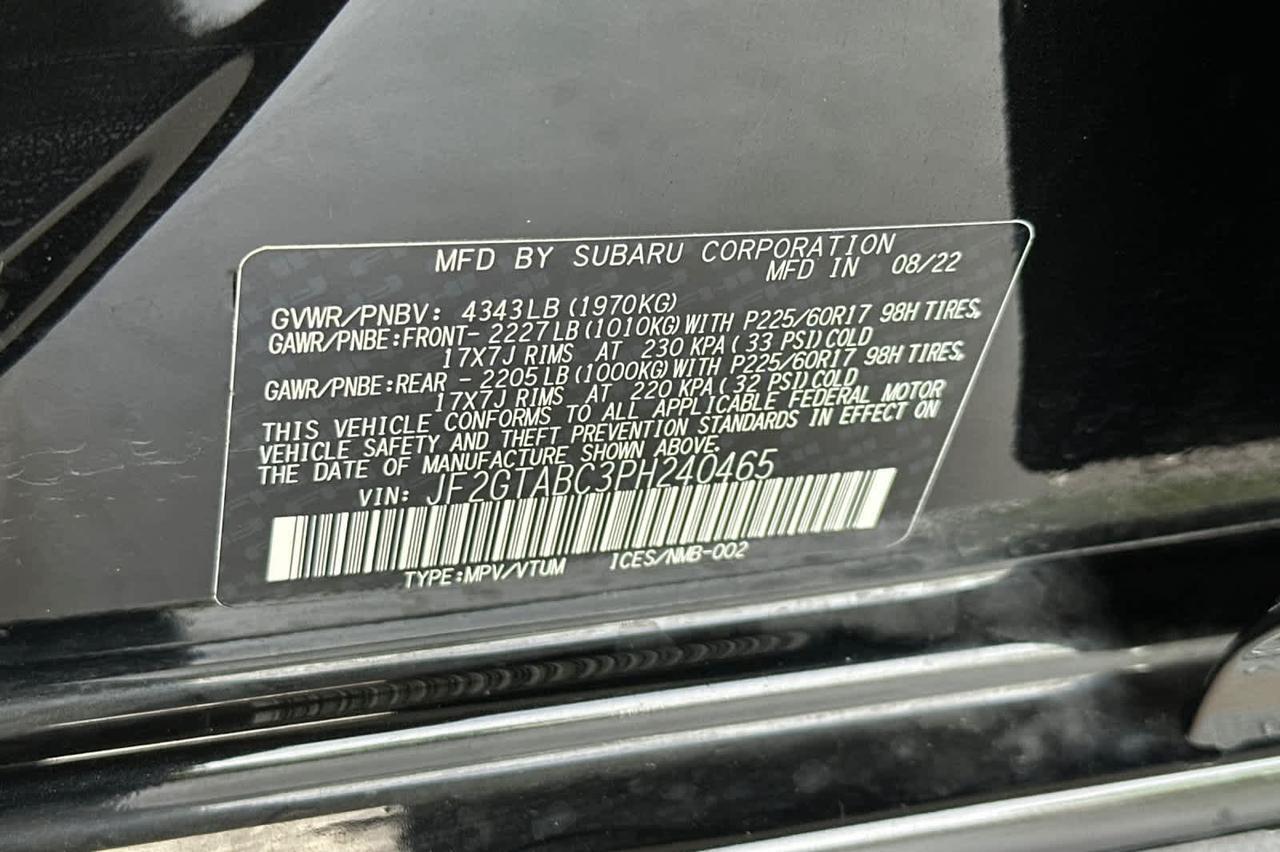 2023 Subaru Crosstrek Roseville CA