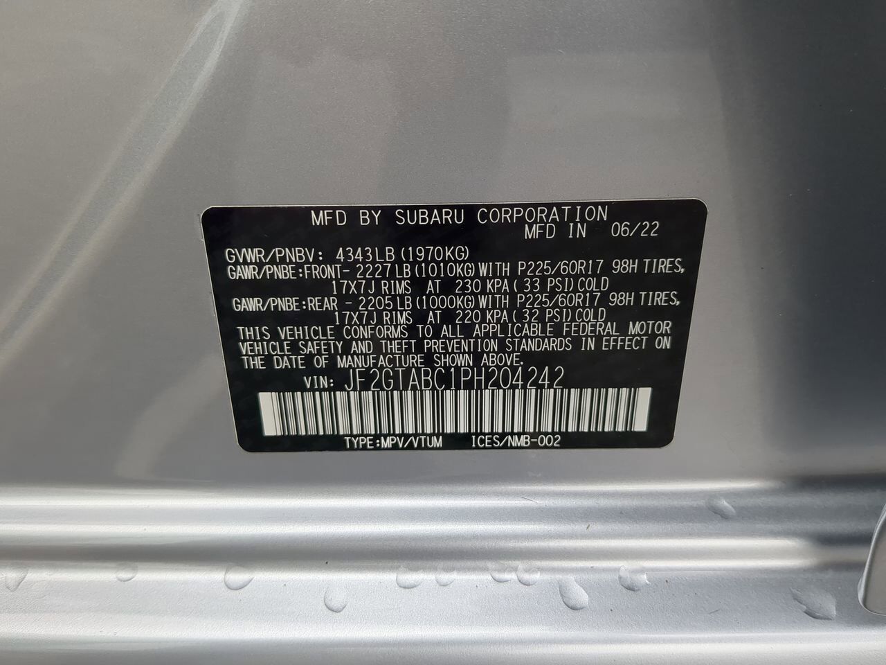 2023 Subaru Crosstrek Winder GA