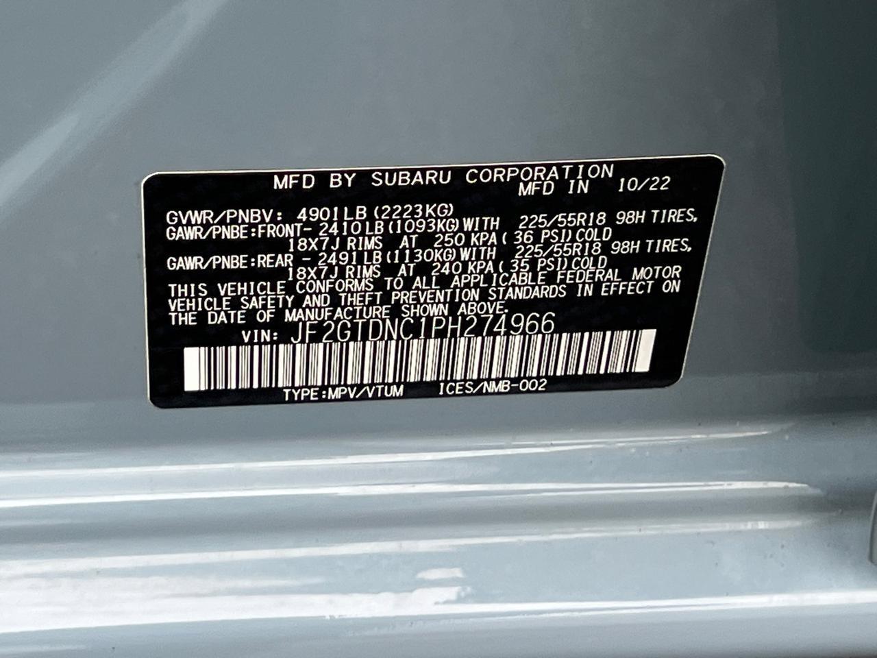 2023 Subaru Crosstrek Hybrid Hagerstown MD