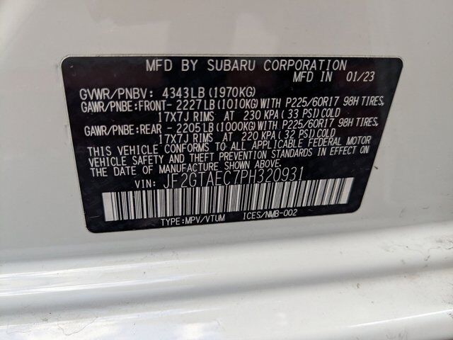 2023 Subaru Crosstrek Premium Roseville CA