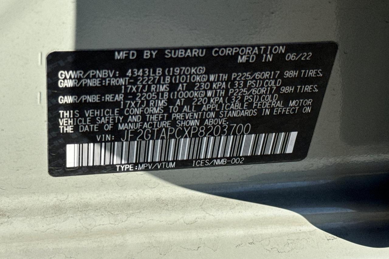 2023 Subaru Crosstrek Premium Roseville CA