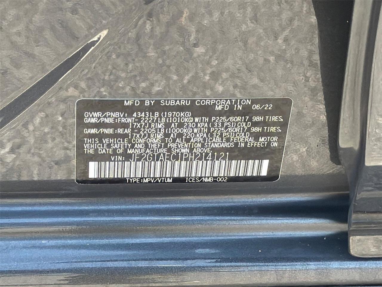 2023 Subaru Crosstrek Premium Hagerstown MD