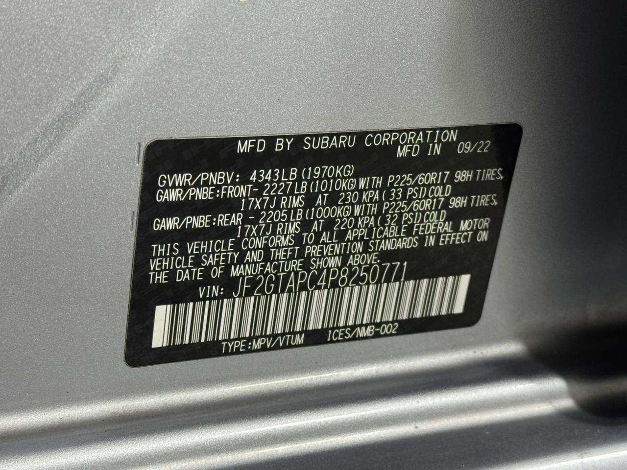 2023 Subaru Crosstrek Premium Fredericksburg VA