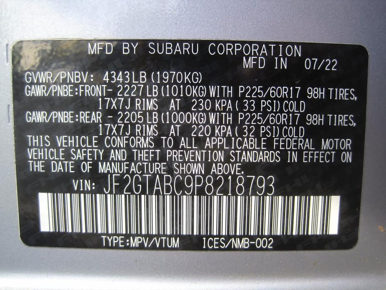 2023 Subaru Crosstrek Belmont MA