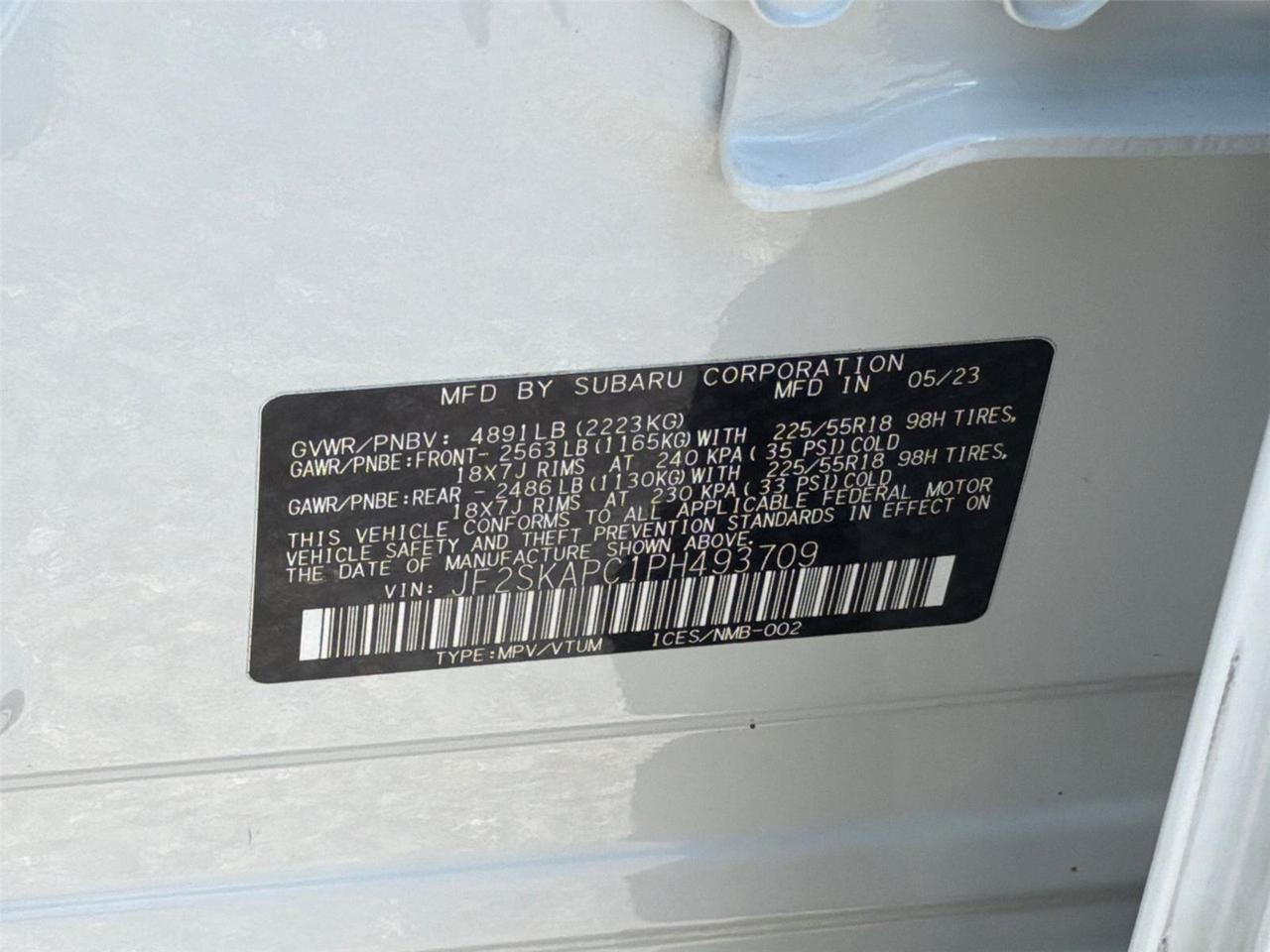 2023 Subaru Forester Limited Hagerstown MD