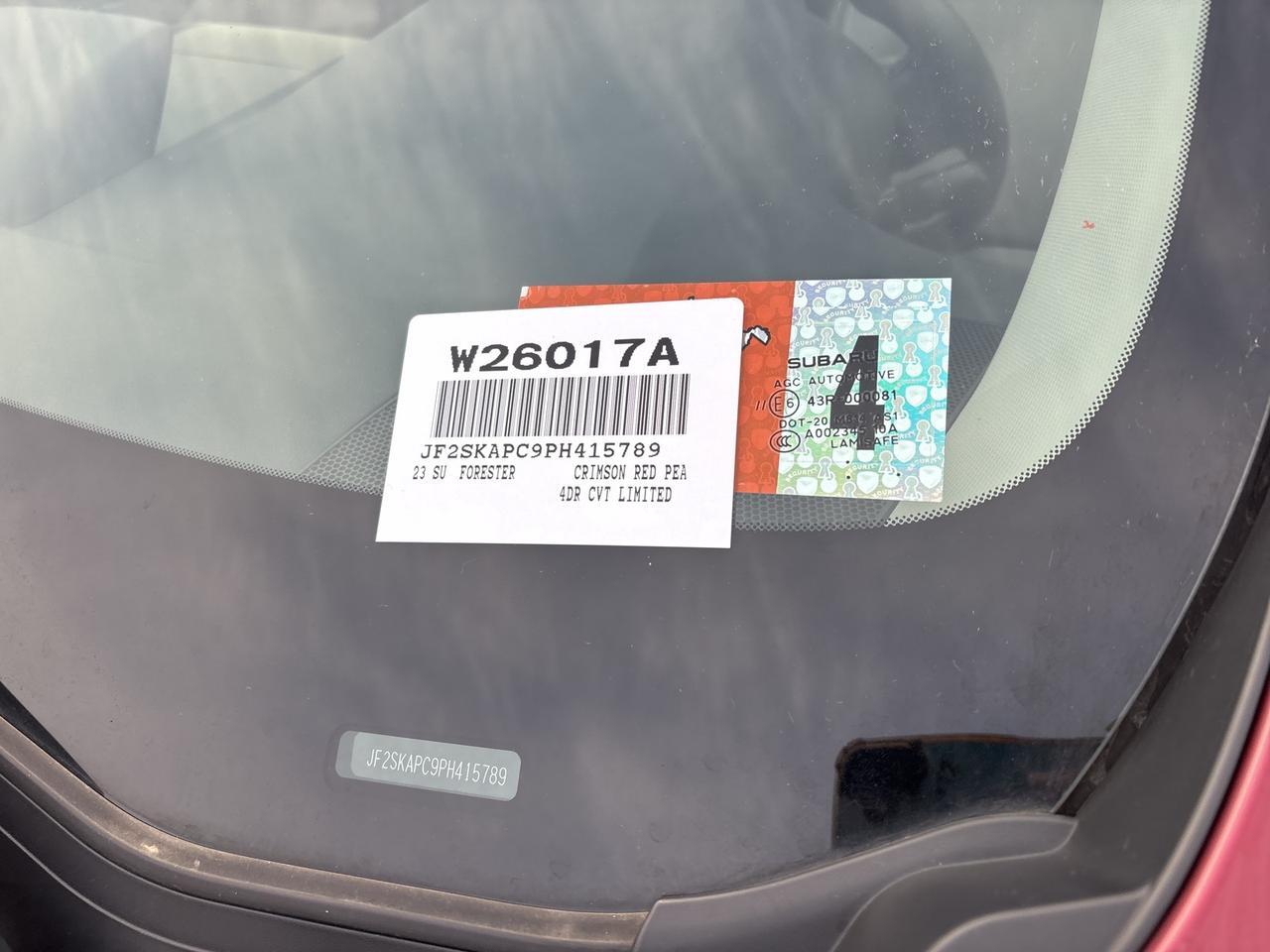 2023 Subaru Forester Limited Hagerstown MD