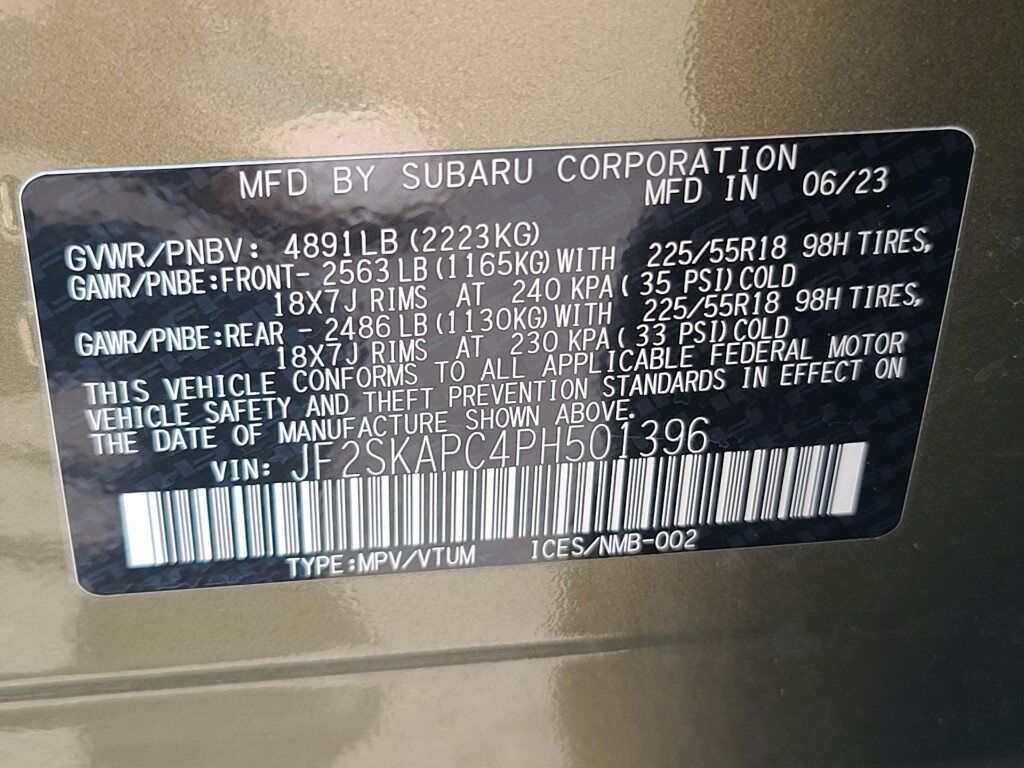 2023 Subaru Forester Limited Springfield VA