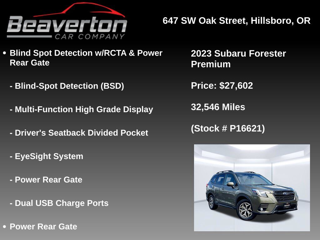 2023 Subaru Forester Premium OR