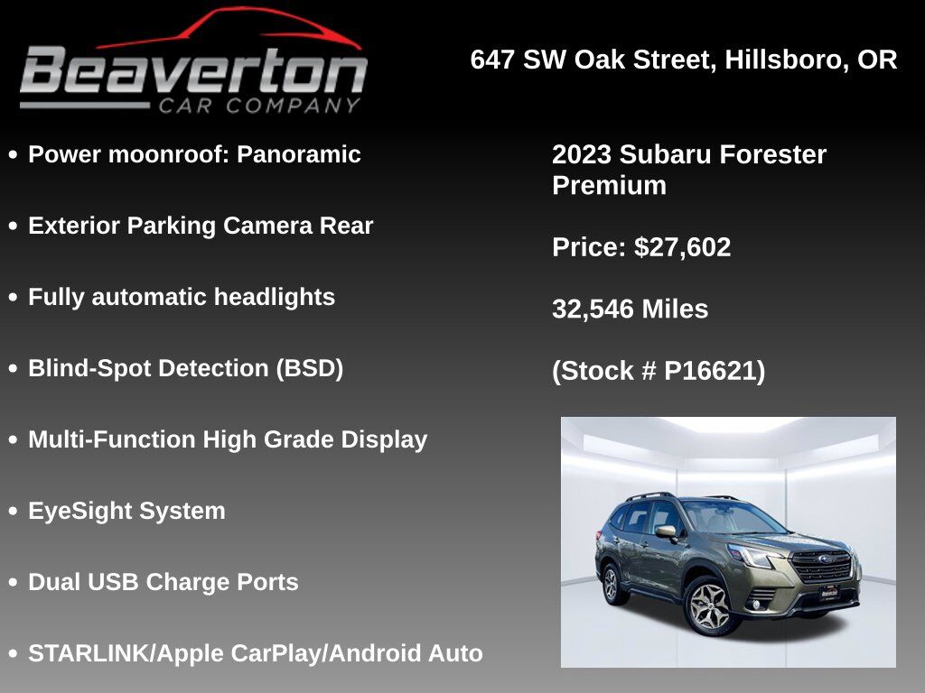 2023 Subaru Forester Premium OR