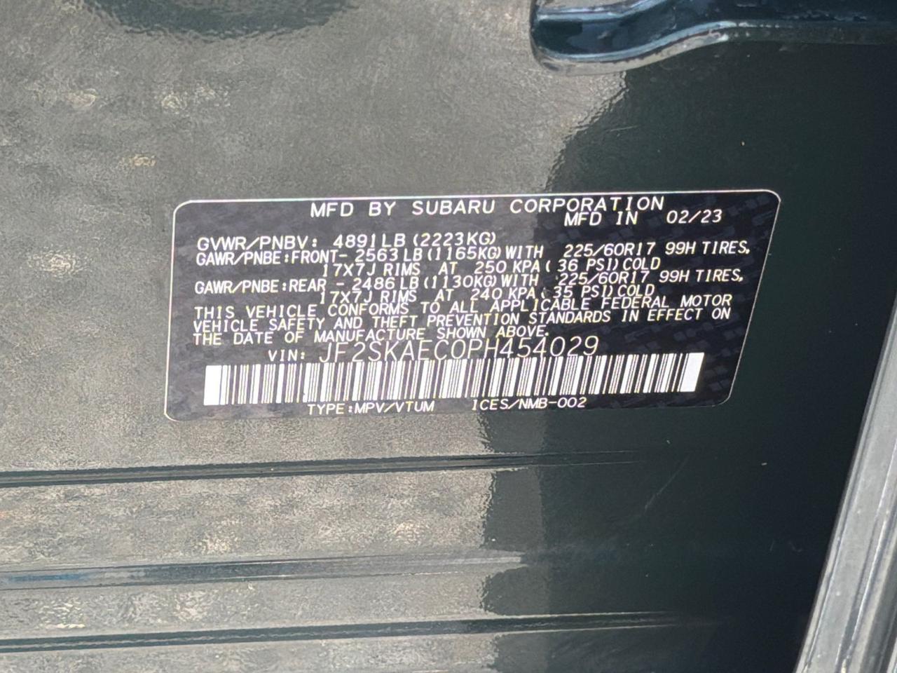 2023 Subaru Forester Premium Hagerstown MD