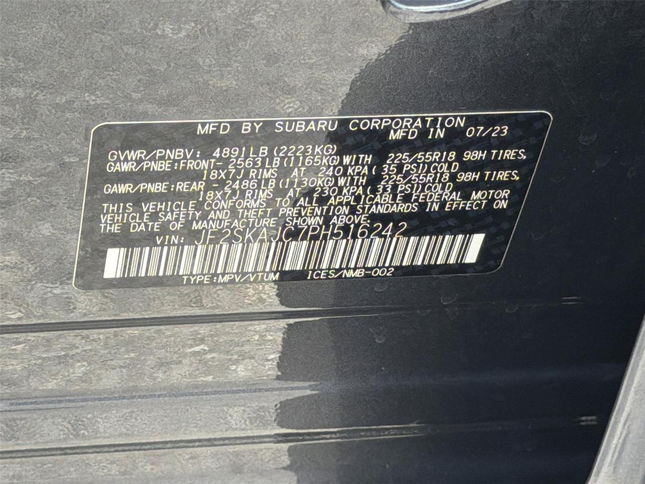2023 Subaru Forester Sport Hagerstown MD