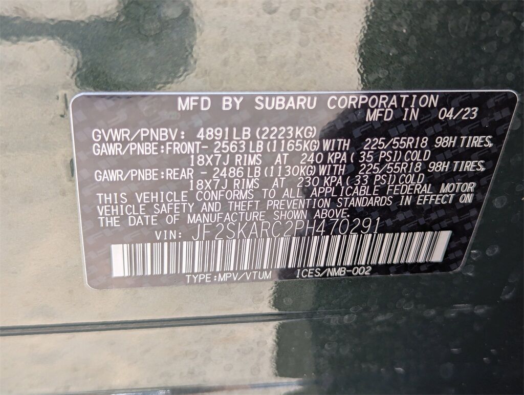 2023 Subaru Forester Touring San Clemente CA