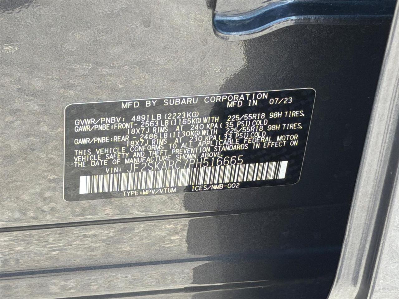 2023 Subaru Forester Touring Hagerstown MD