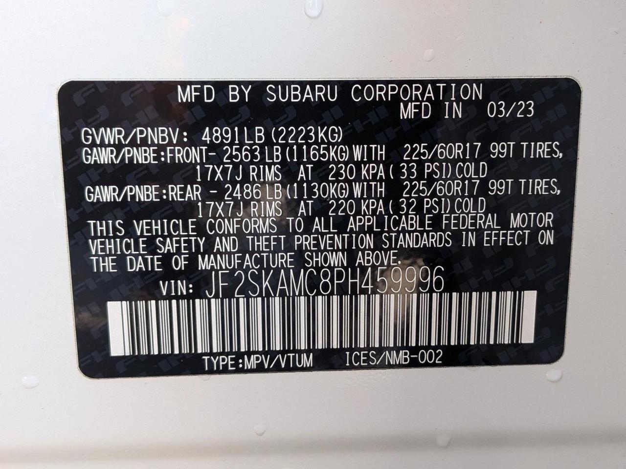 2023 Subaru Forester Wilderness Roseville CA