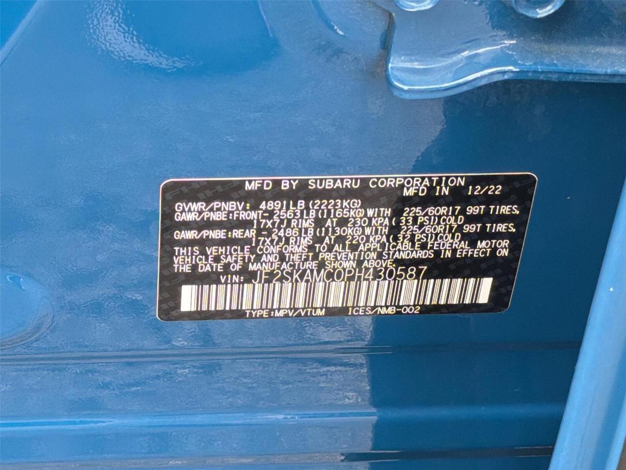 2023 Subaru Forester Wilderness Hagerstown MD