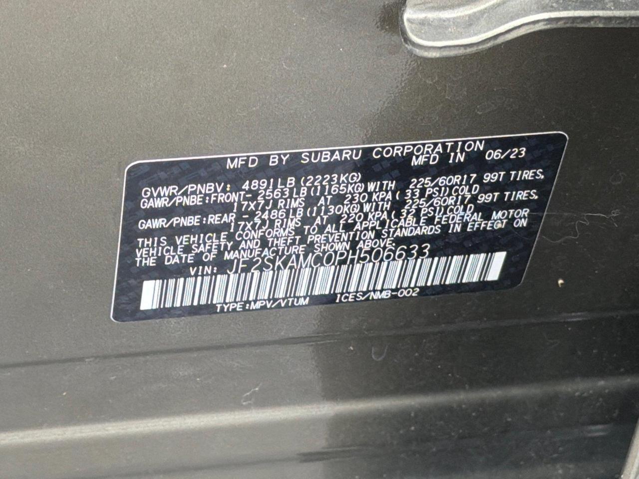 2023 Subaru Forester Wilderness Hagerstown MD