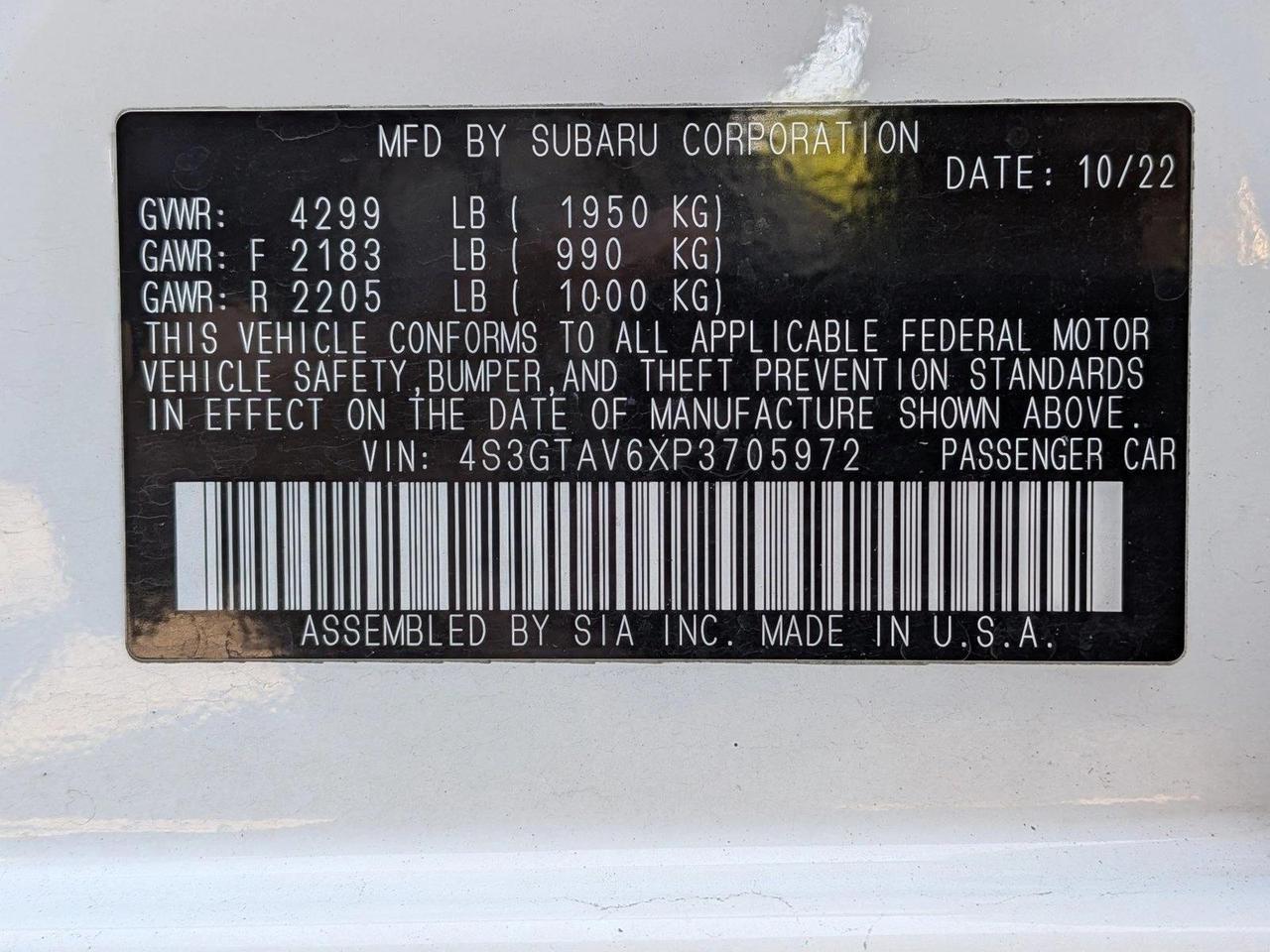 2023 Subaru Impreza Premium Roseville CA