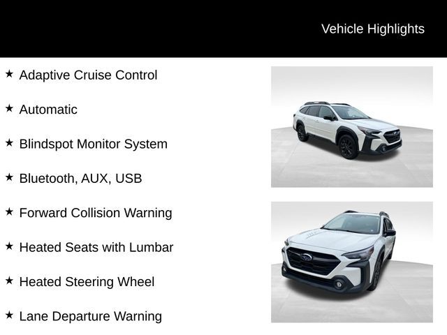 2023 Subaru Outback Onyx Edition Raleigh NC