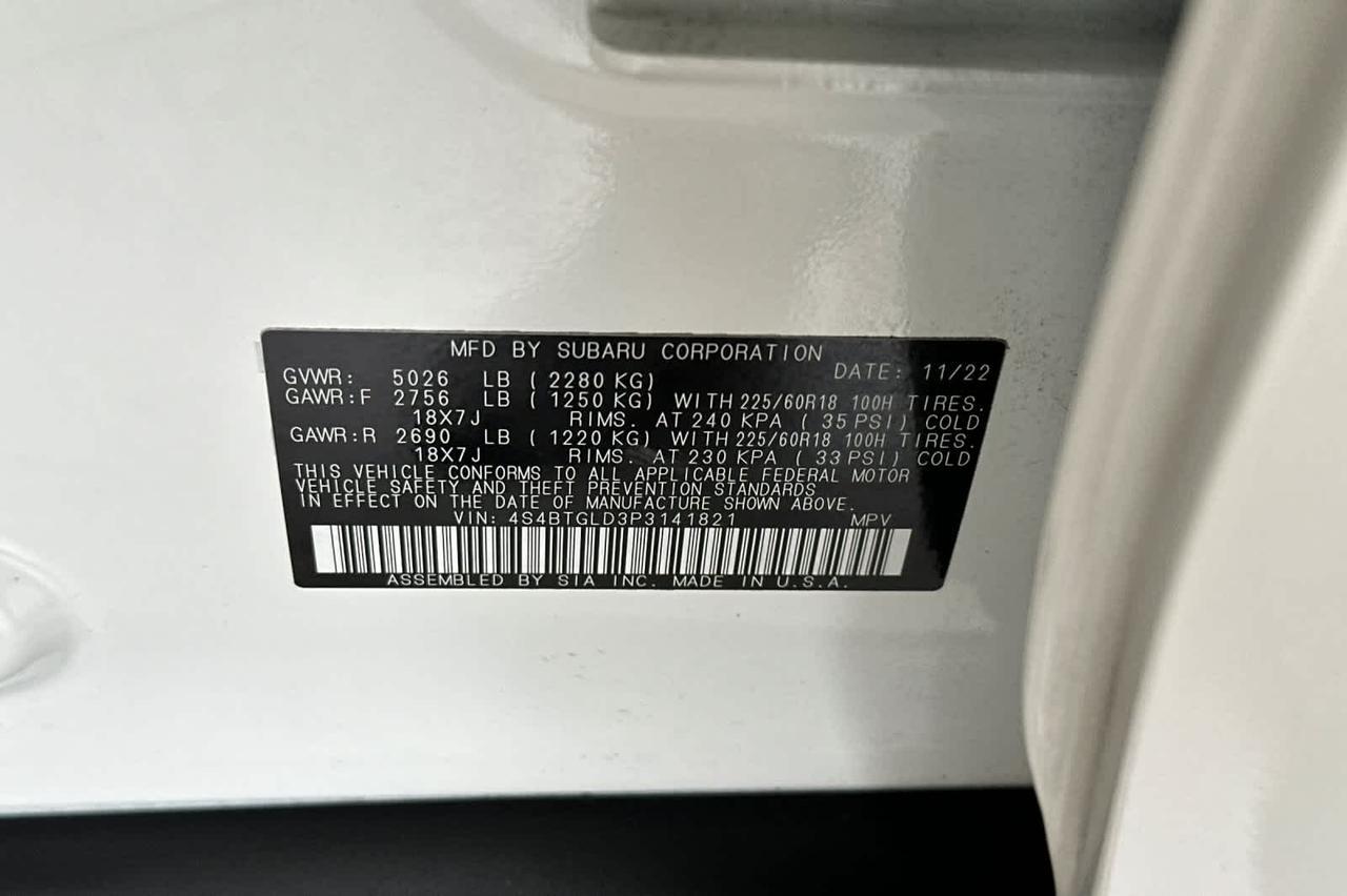 2023 Subaru Outback Onyx Edition XT Roseville CA