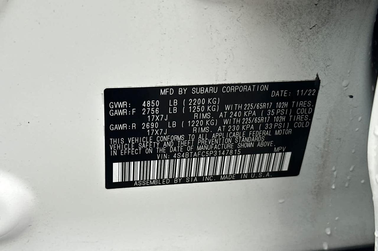 2023 Subaru Outback Premium Roseville CA