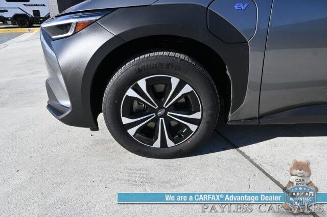 2023 Subaru Solterra Premium / AWD / Auto Start / Heated Cloth Seats / Adaptive Cruise Control / Lane Departure & Blind Spot Alert/ Apple CarPlay & Android Auto / Back Up Camera / Keyless Entry & Start / 228 Mile Range / 1-Owner Anchorage AK