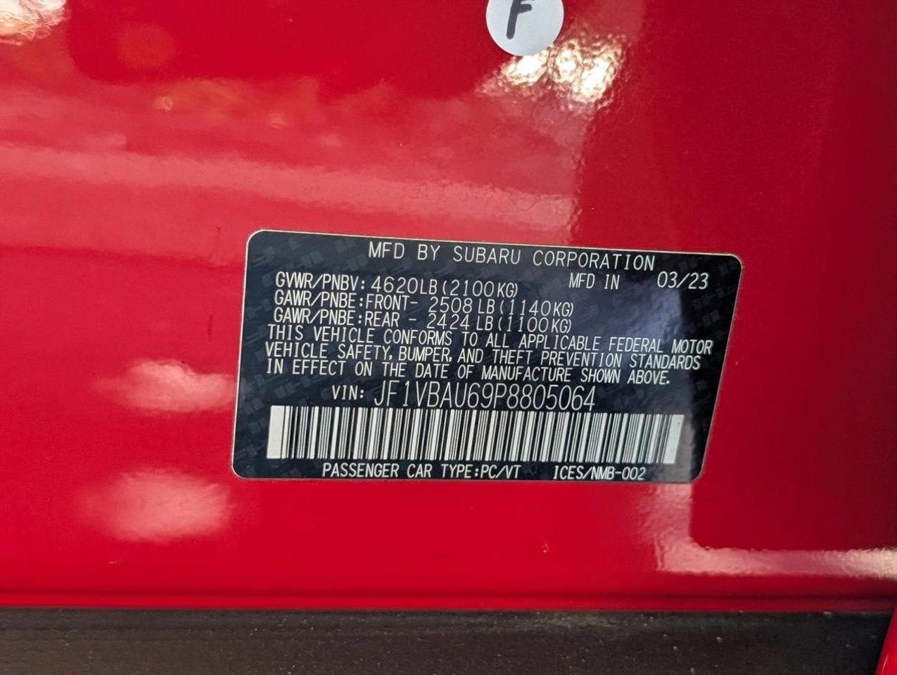 2023 Subaru WRX GT Roseville CA