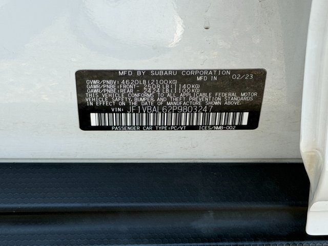 2023 Subaru WRX Limited Springfield VA