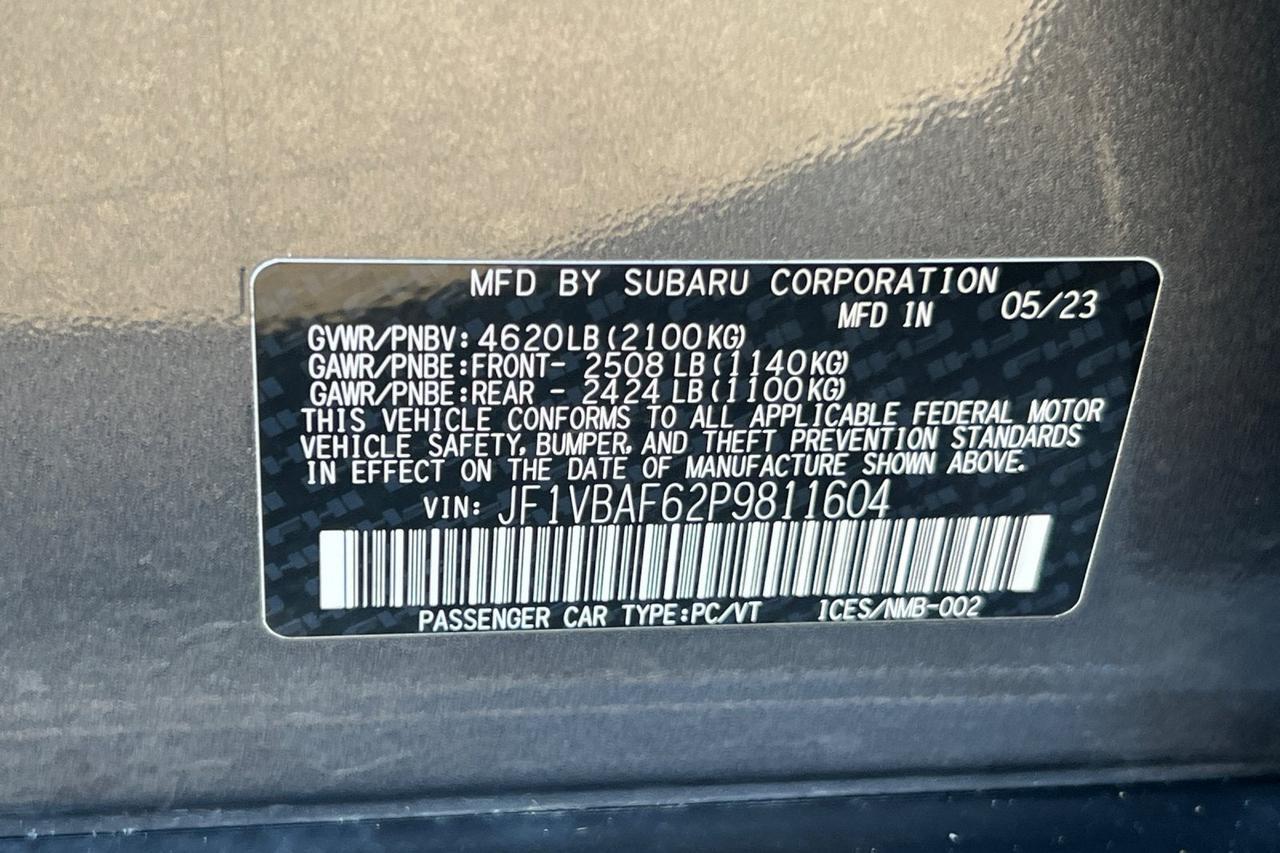 2023 Subaru WRX Premium Roseville CA