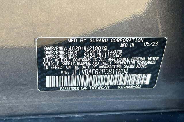 2023 Subaru WRX Premium Roseville CA