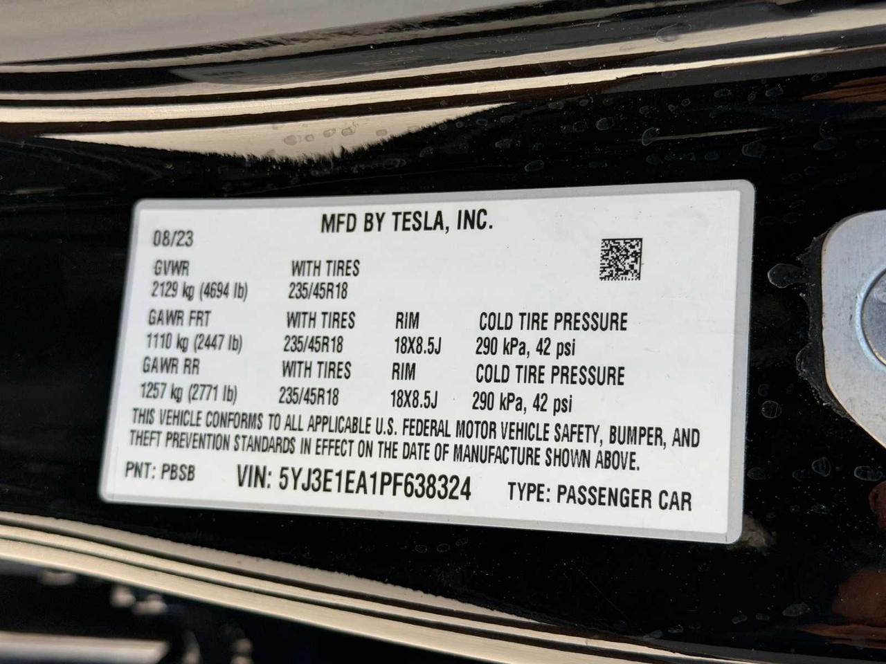 2023 Tesla Model 3 Irving TX
