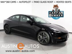 2023_Tesla_Model 3_*AUTOPILOT, NAVIGATION, SAFETY ALERTS, ADAPTIVE CRUISE, SURROUND VIEW CAMERAS, PANORAMA GLASS ROOF, HEATED SEATS/STEERING WHEEL, BLUETOOTH, WIRELESS CHARGING_ Round Rock TX