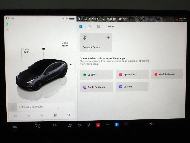 2023 Tesla Model 3 *AUTOPILOT, NAVIGATION, SAFETY ALERTS, ADAPTIVE CRUISE, SURROUND VIEW CAMERAS, PANORAMA GLASS ROOF, HEATED SEATS/STEERING WHEEL, BLUETOOTH, WIRELESS CHARGING Round Rock TX
