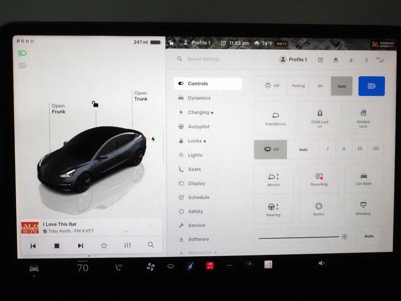2023 Tesla Model 3 *AUTOPILOT, NAVIGATION, SAFETY ALERTS, ADAPTIVE CRUISE, SURROUND VIEW CAMERAS, PANORAMA GLASS ROOF, HEATED SEATS/STEERING WHEEL, BLUETOOTH, WIRELESS CHARGING Round Rock TX